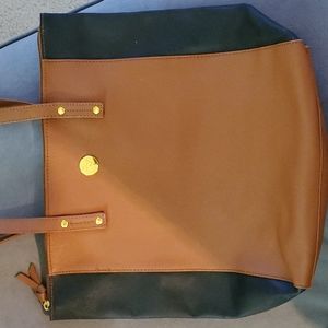 Joy Mangano Saffiano Leather Tote
